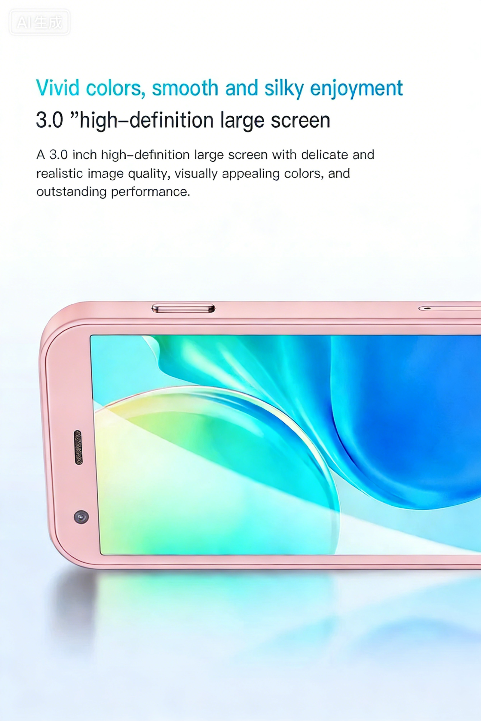 FUFFi Mini Smart Phone, 3.0 Inch Dual Card 3G Android 8.1 Phone, 2GB + 16GB GPS Bluetooth-compatible WiFi Portable Small Smart Phone - Image 4